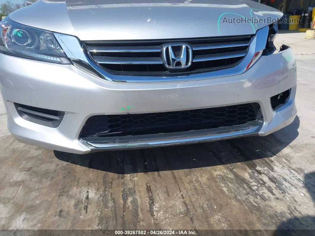 2015 Honda Accord Lx Silver vin: 1HGCR2F34FA005884