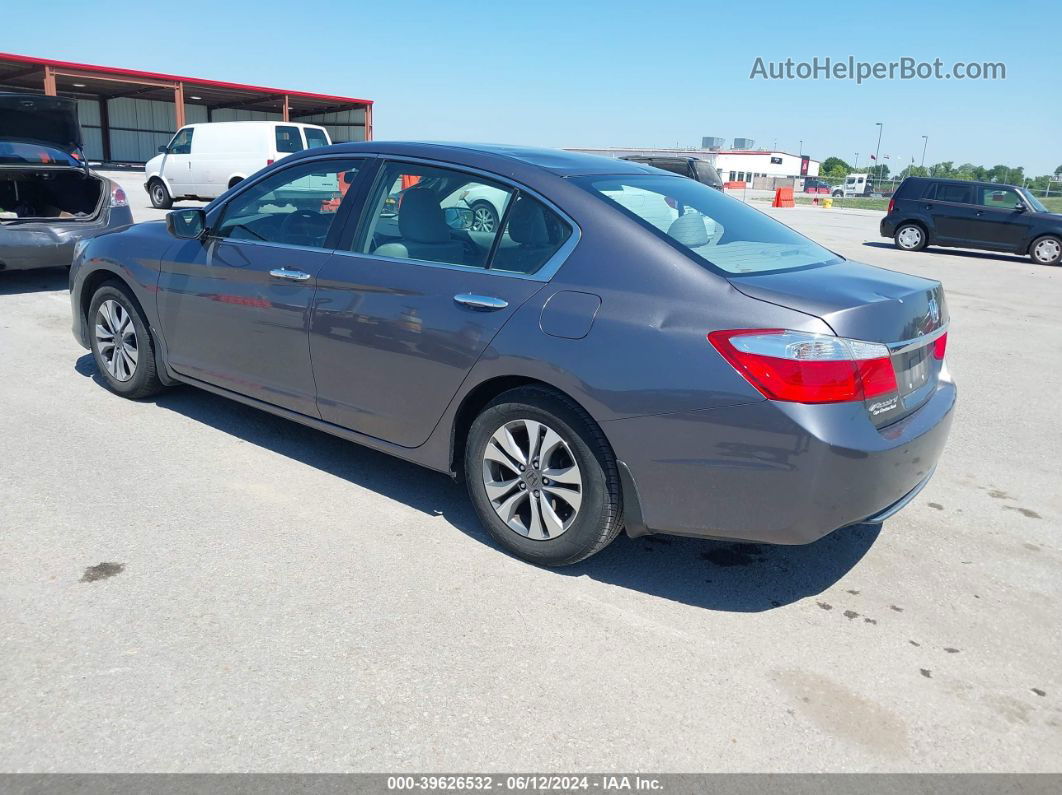 2015 Honda Accord Lx Gray vin: 1HGCR2F34FA043275