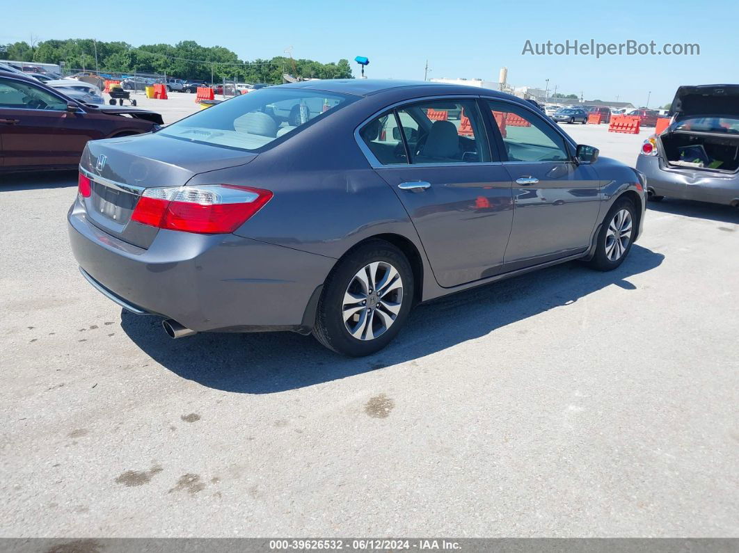 2015 Honda Accord Lx Gray vin: 1HGCR2F34FA043275