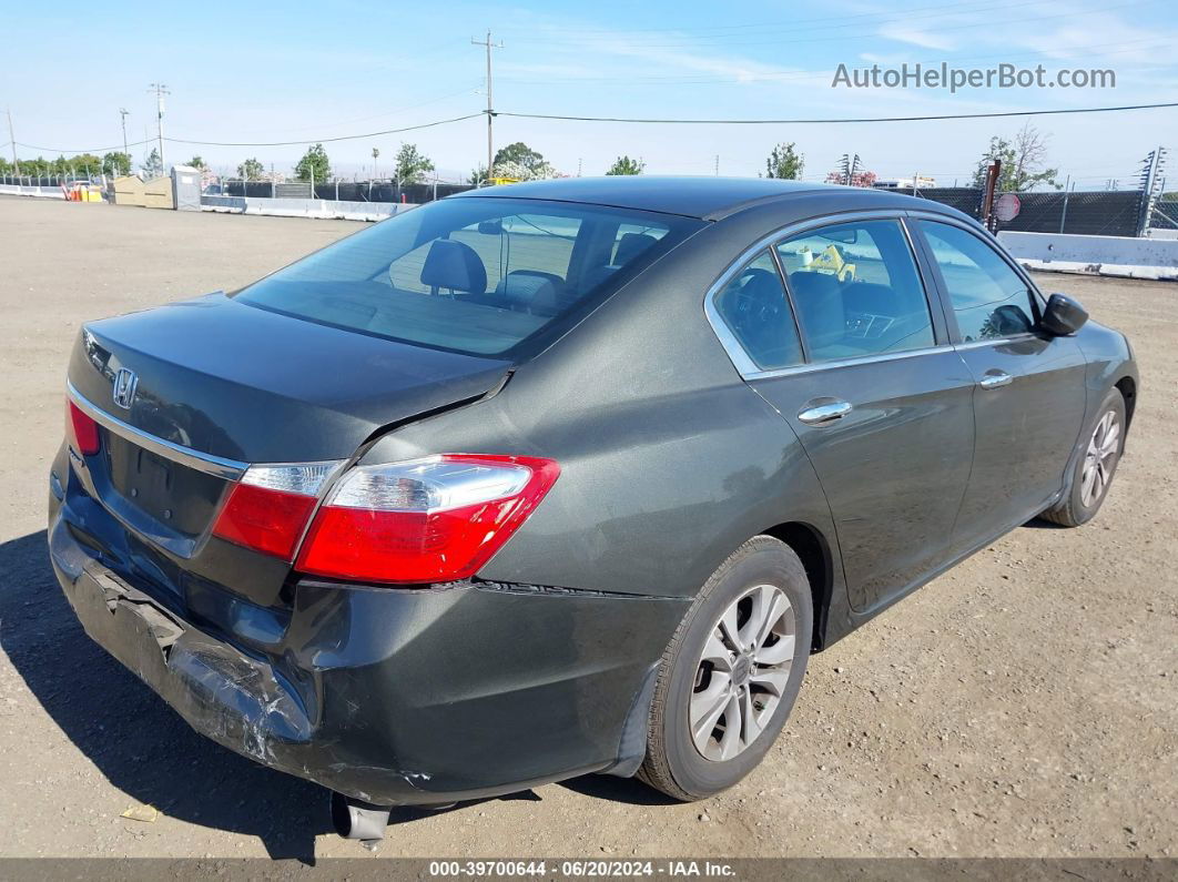 2015 Honda Accord Lx Gray vin: 1HGCR2F34FA056818