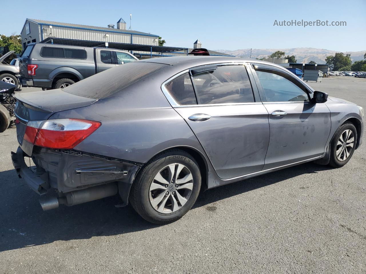 2015 Honda Accord Lx Серый vin: 1HGCR2F34FA084408