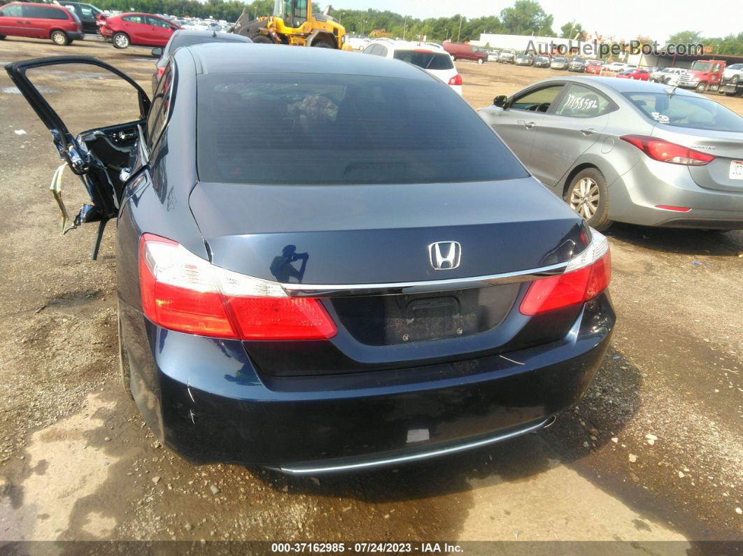 2015 Honda Accord Sedan Lx Blue vin: 1HGCR2F34FA093397