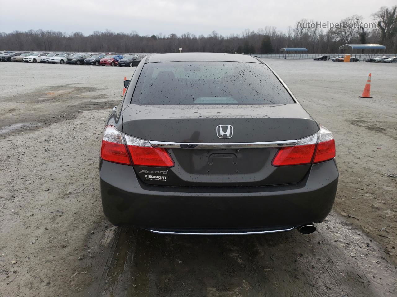 2015 Honda Accord Lx Gray vin: 1HGCR2F34FA103197