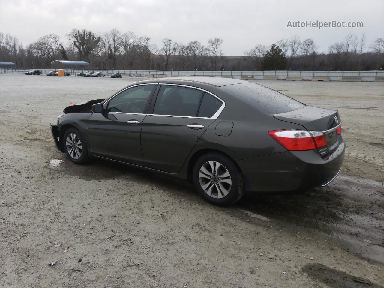 2015 Honda Accord Lx Gray vin: 1HGCR2F34FA103197