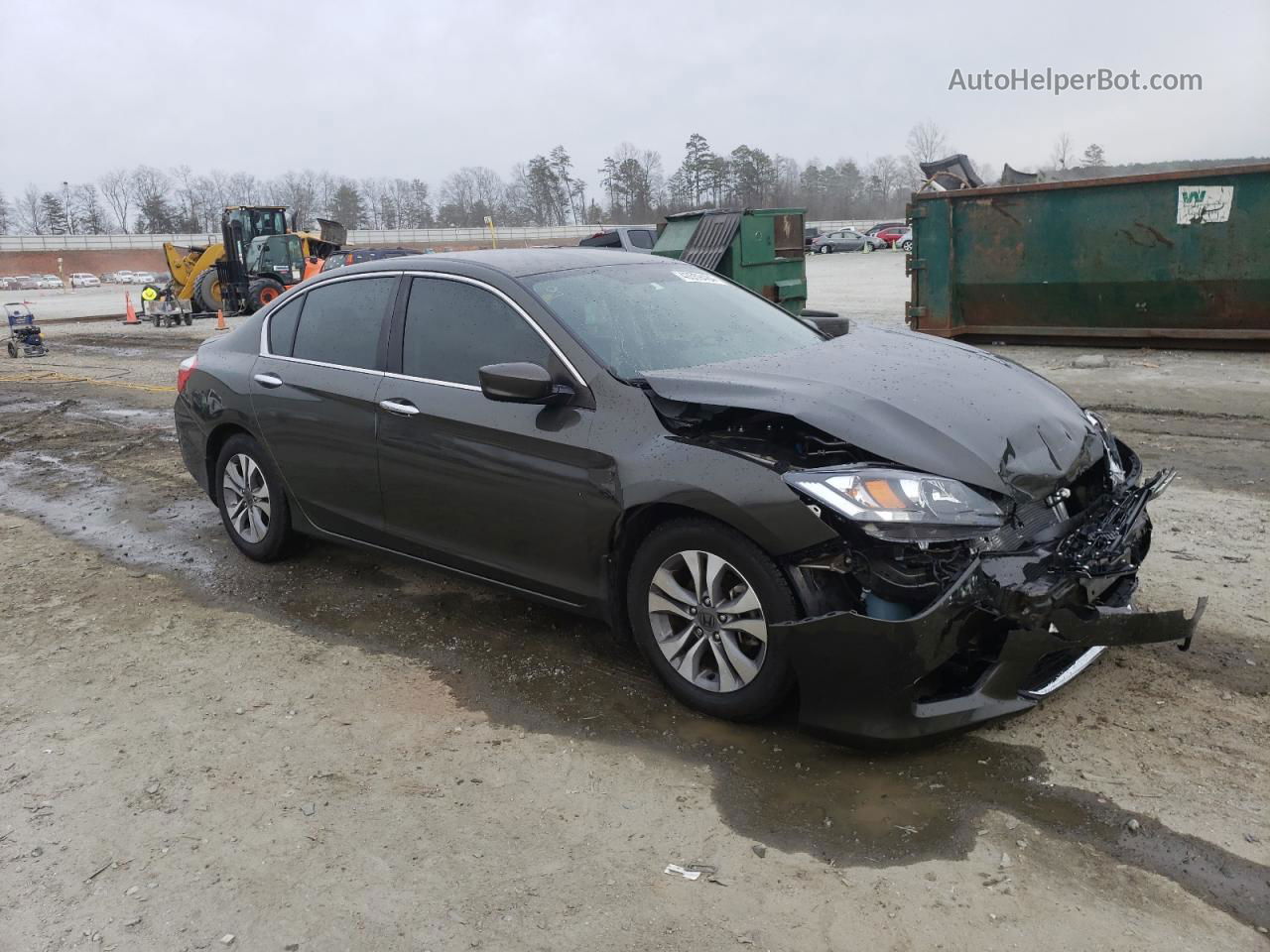 2015 Honda Accord Lx Серый vin: 1HGCR2F34FA103197