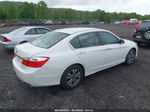 2015 Honda Accord Lx White vin: 1HGCR2F34FA144316