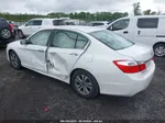 2015 Honda Accord Lx White vin: 1HGCR2F34FA144316