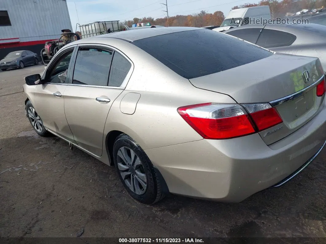 2015 Honda Accord Lx Gold vin: 1HGCR2F34FA163190