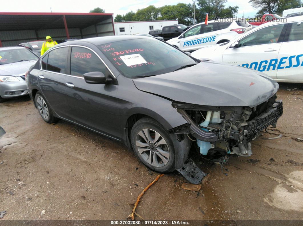 2015 Honda Accord Sedan Lx Gray vin: 1HGCR2F34FA211707