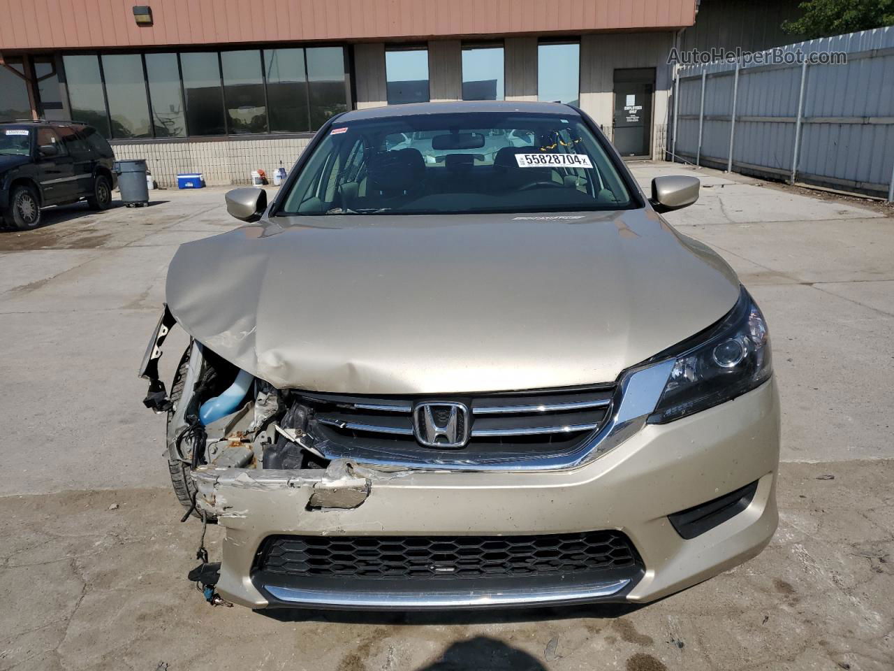 2015 Honda Accord Lx Beige vin: 1HGCR2F34FA249678