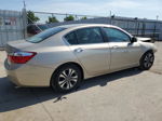 2015 Honda Accord Lx Beige vin: 1HGCR2F34FA249678