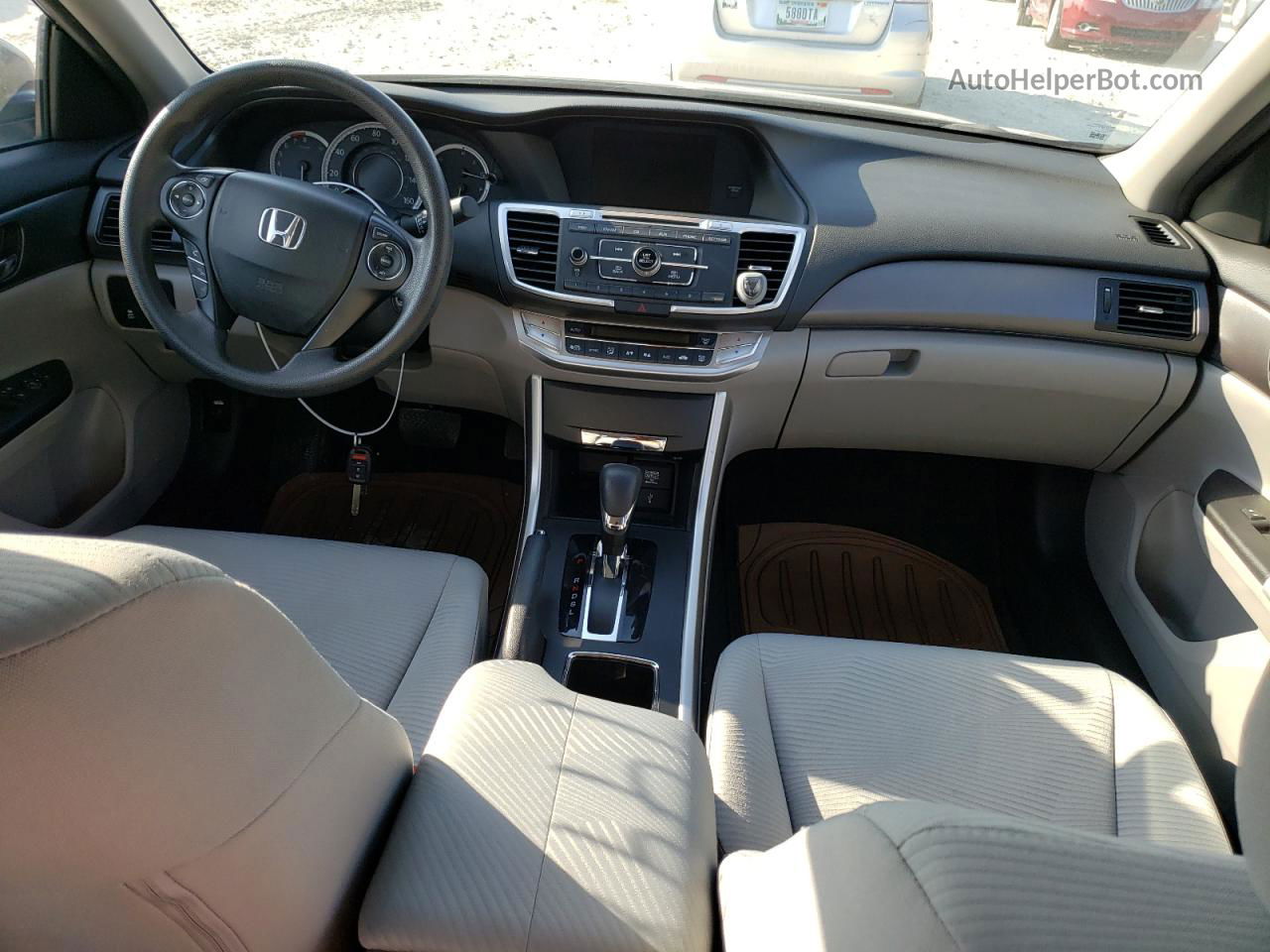 2015 Honda Accord Lx Gray vin: 1HGCR2F34FA262446