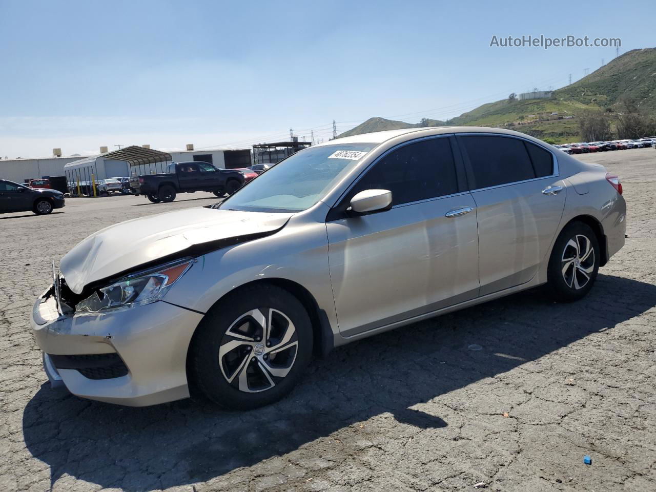 2016 Honda Accord Lx Gold vin: 1HGCR2F34GA066265