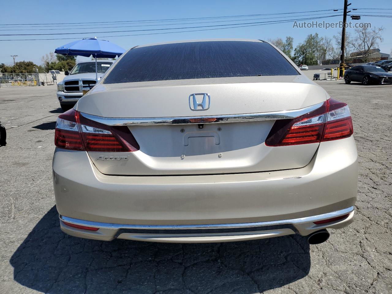 2016 Honda Accord Lx Золотой vin: 1HGCR2F34GA066265