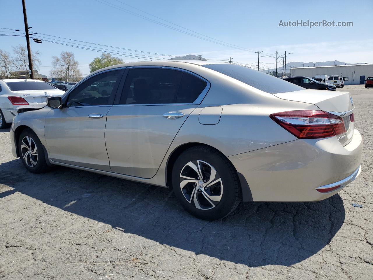 2016 Honda Accord Lx Gold vin: 1HGCR2F34GA066265