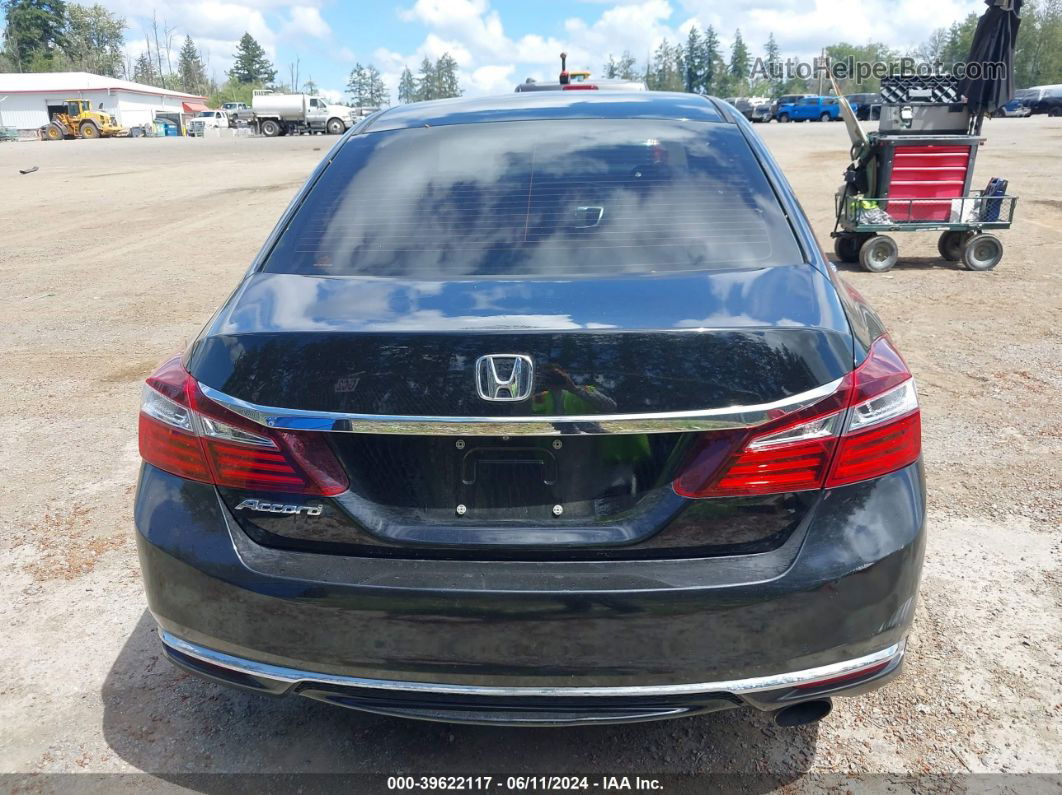 2016 Honda Accord Lx Черный vin: 1HGCR2F34GA173154