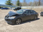 2016 Honda Accord Lx Black vin: 1HGCR2F34GA186678