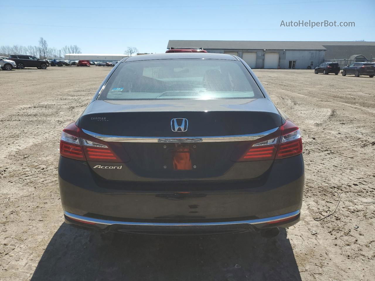 2016 Honda Accord Lx Black vin: 1HGCR2F34GA186678