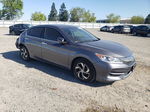 2016 Honda Accord Lx Gray vin: 1HGCR2F34GA235801