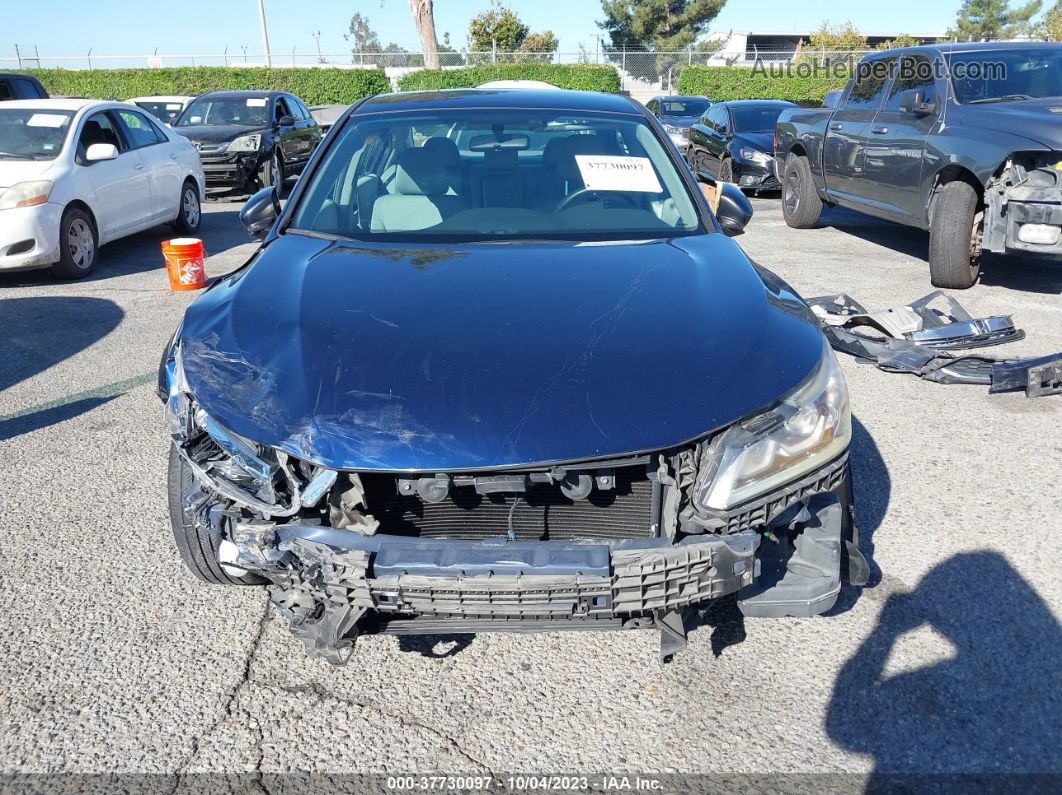 2017 Honda Accord Lx Blue vin: 1HGCR2F34HA012109