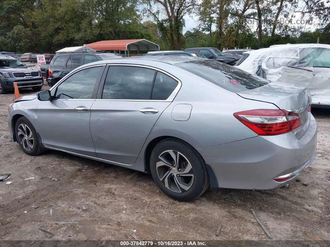 2017 Honda Accord Sedan Lx Gray vin: 1HGCR2F34HA047524