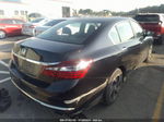 2017 Honda Accord Sedan Lx Black vin: 1HGCR2F34HA054456