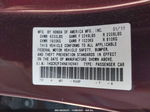 2017 Honda Accord Lx Maroon vin: 1HGCR2F34HA142441