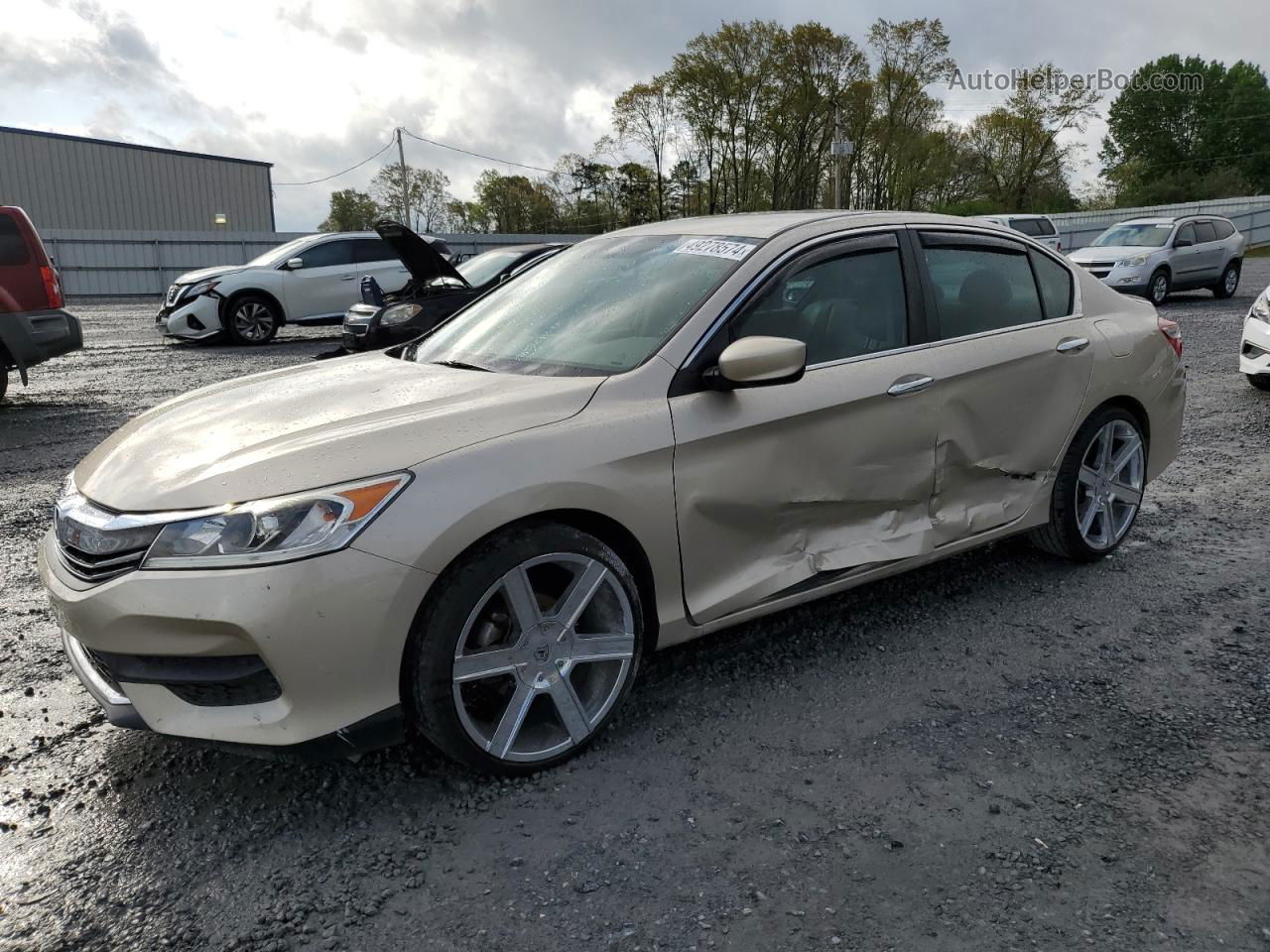 2017 Honda Accord Lx Gold vin: 1HGCR2F34HA247822