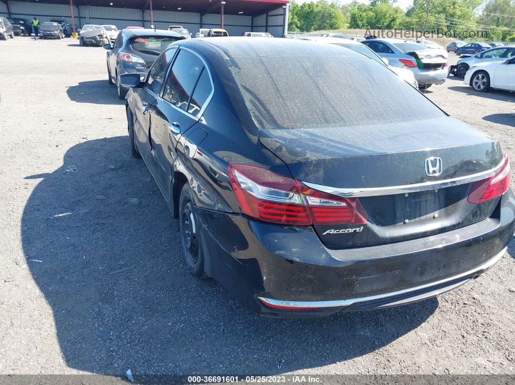 2017 Honda Accord Lx Черный vin: 1HGCR2F34HA260005