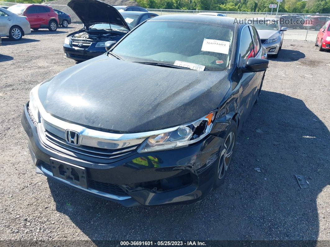 2017 Honda Accord Lx Black vin: 1HGCR2F34HA260005