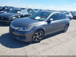 2017 Honda Accord Lx Gray vin: 1HGCR2F34HA289343