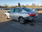 2014 Honda Accord Lx Silver vin: 1HGCR2F35EA034308