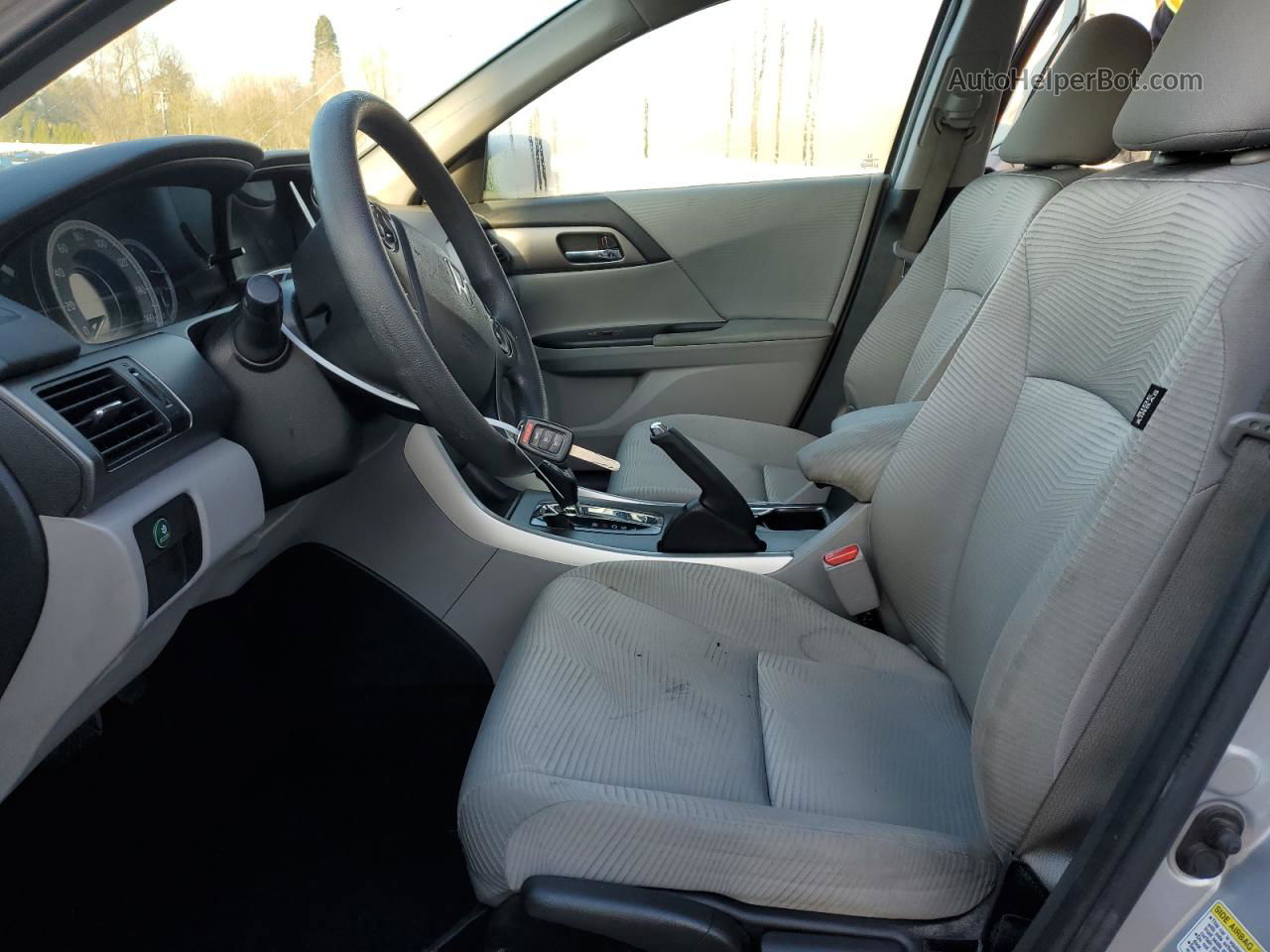 2014 Honda Accord Lx Серебряный vin: 1HGCR2F35EA034308