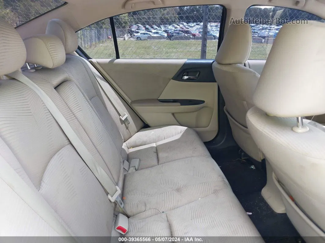 2014 Honda Accord Lx Черный vin: 1HGCR2F35EA038360