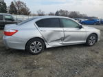 2014 Honda Accord Lx Silver vin: 1HGCR2F35EA046586