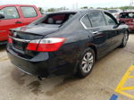 2014 Honda Accord Lx Black vin: 1HGCR2F35EA073416