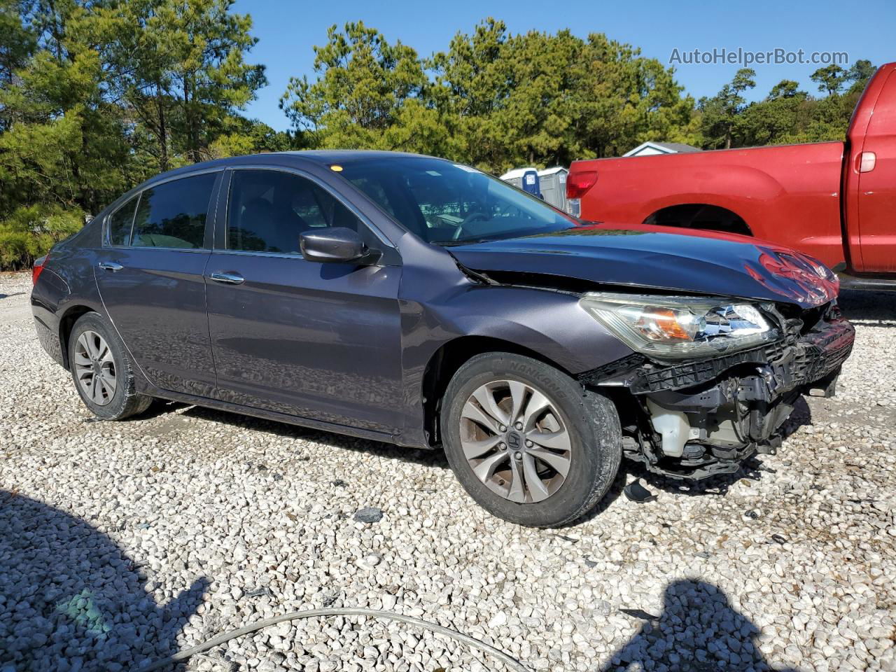 2014 Honda Accord Lx Charcoal vin: 1HGCR2F35EA077806