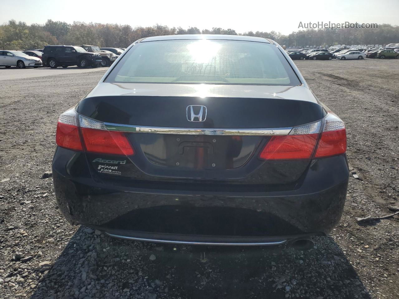 2014 Honda Accord Lx Black vin: 1HGCR2F35EA078020