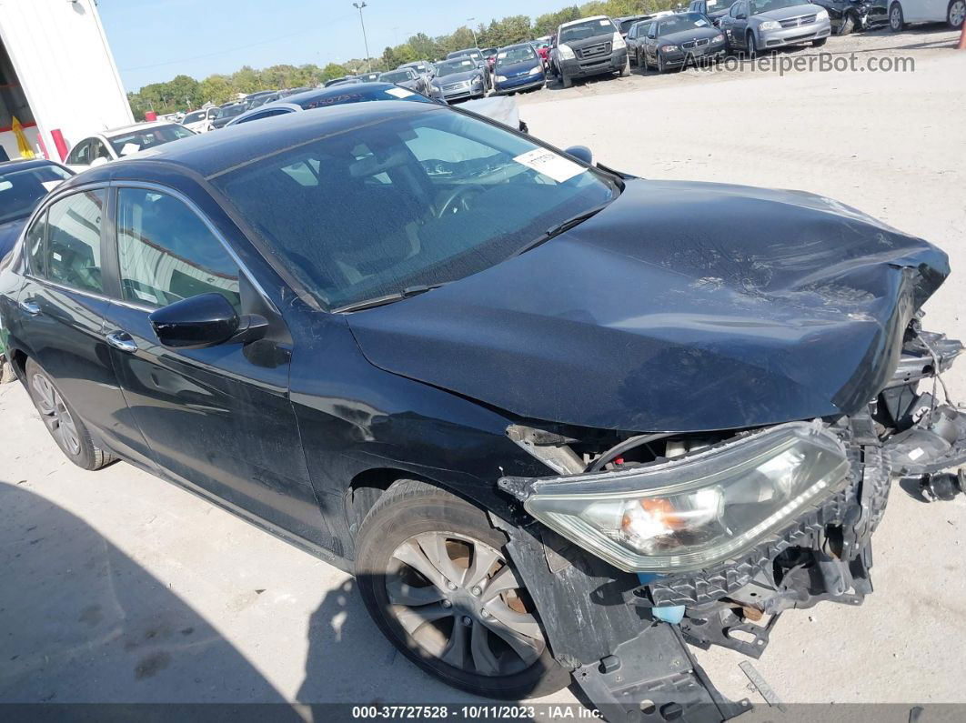 2014 Honda Accord Lx Blue vin: 1HGCR2F35EA114949