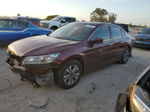 2014 Honda Accord Lx Бордовый vin: 1HGCR2F35EA124400