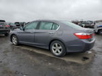 2014 Honda Accord Lx Gray vin: 1HGCR2F35EA125689