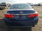 2014 Honda Accord Lx Blue vin: 1HGCR2F35EA163732