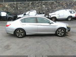 2014 Honda Accord Lx Silver vin: 1HGCR2F35EA201038