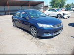 2014 Honda Accord Sdn Lx Blue vin: 1HGCR2F35EA262258