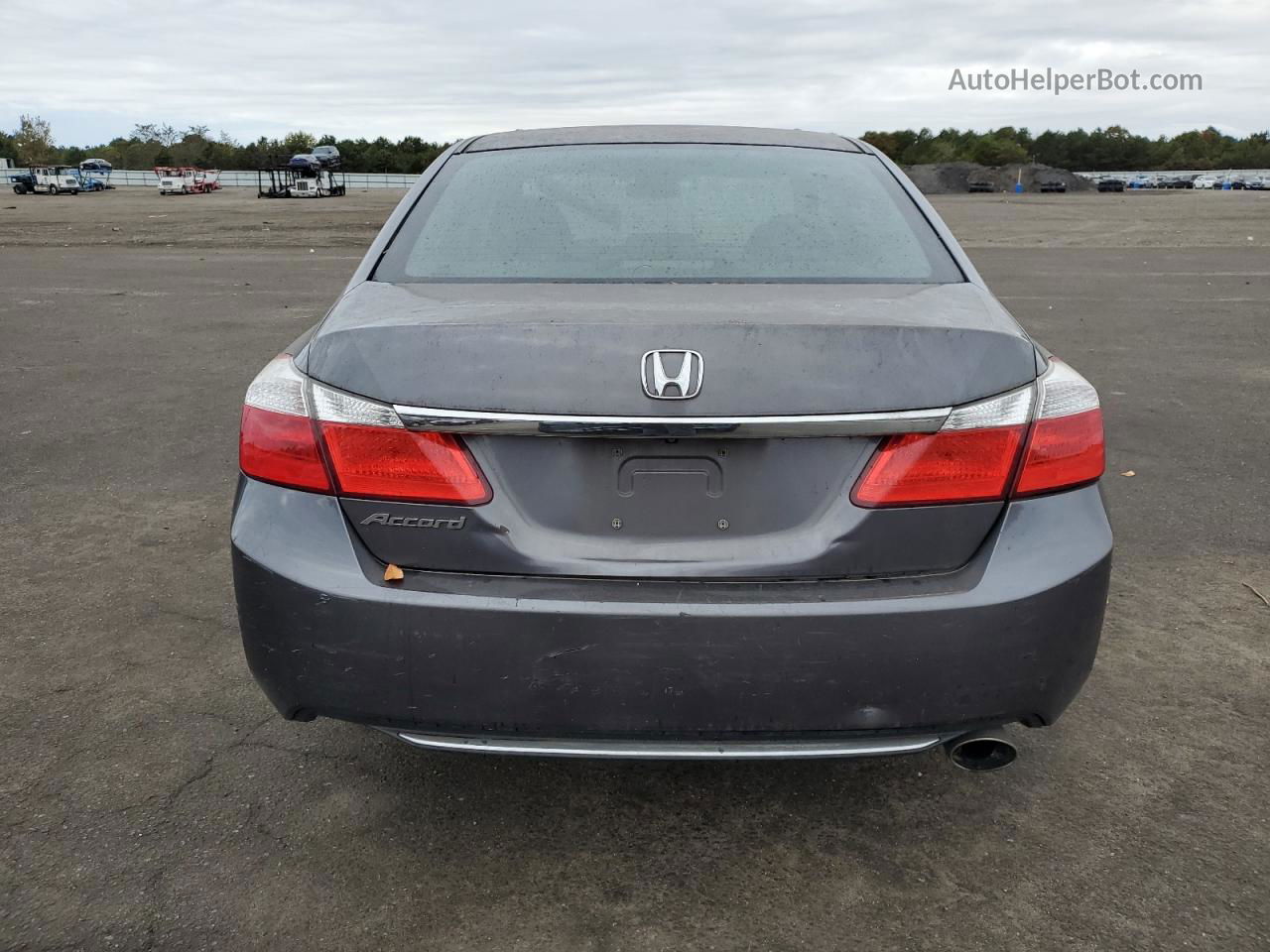 2014 Honda Accord Lx Gray vin: 1HGCR2F35EA270618