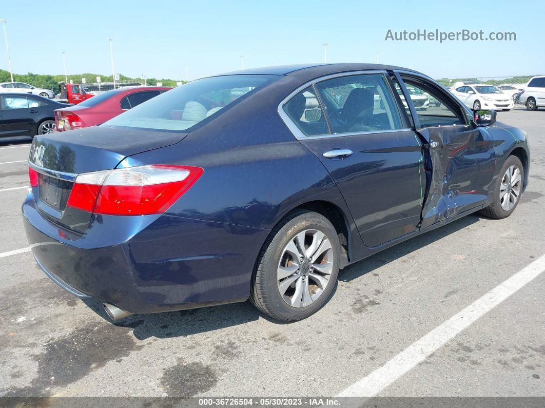 2015 Honda Accord Sedan Lx Dark Blue vin: 1HGCR2F35FA021303