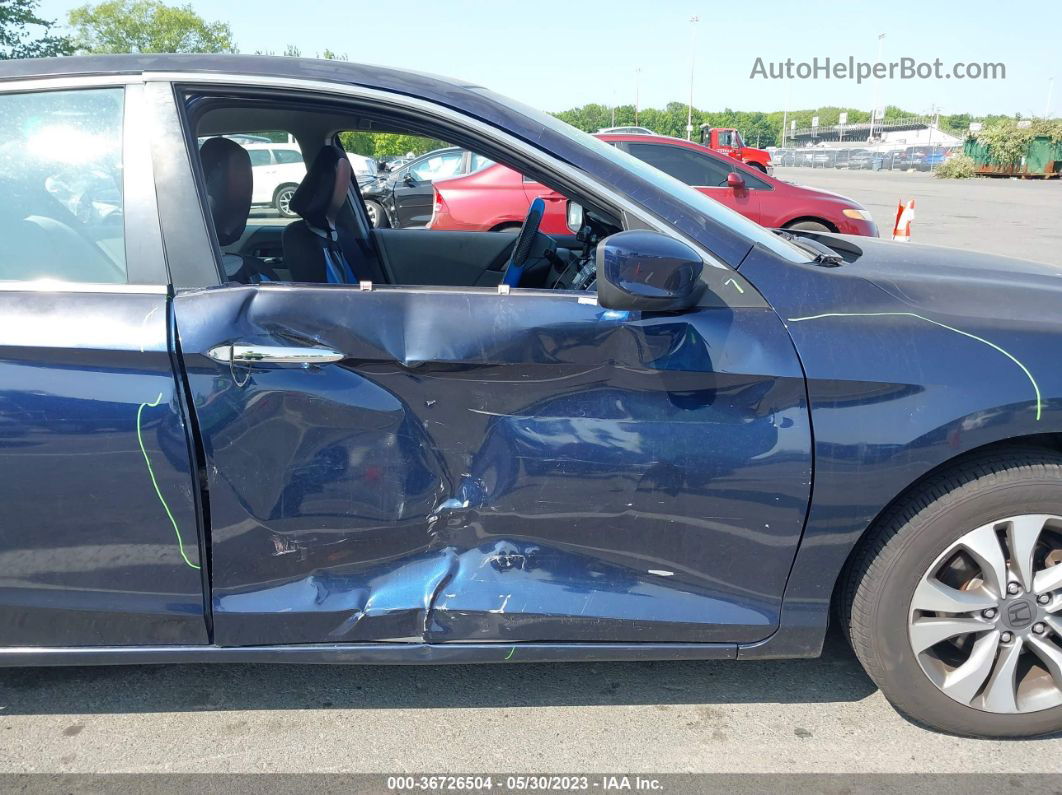 2015 Honda Accord Sedan Lx Dark Blue vin: 1HGCR2F35FA021303