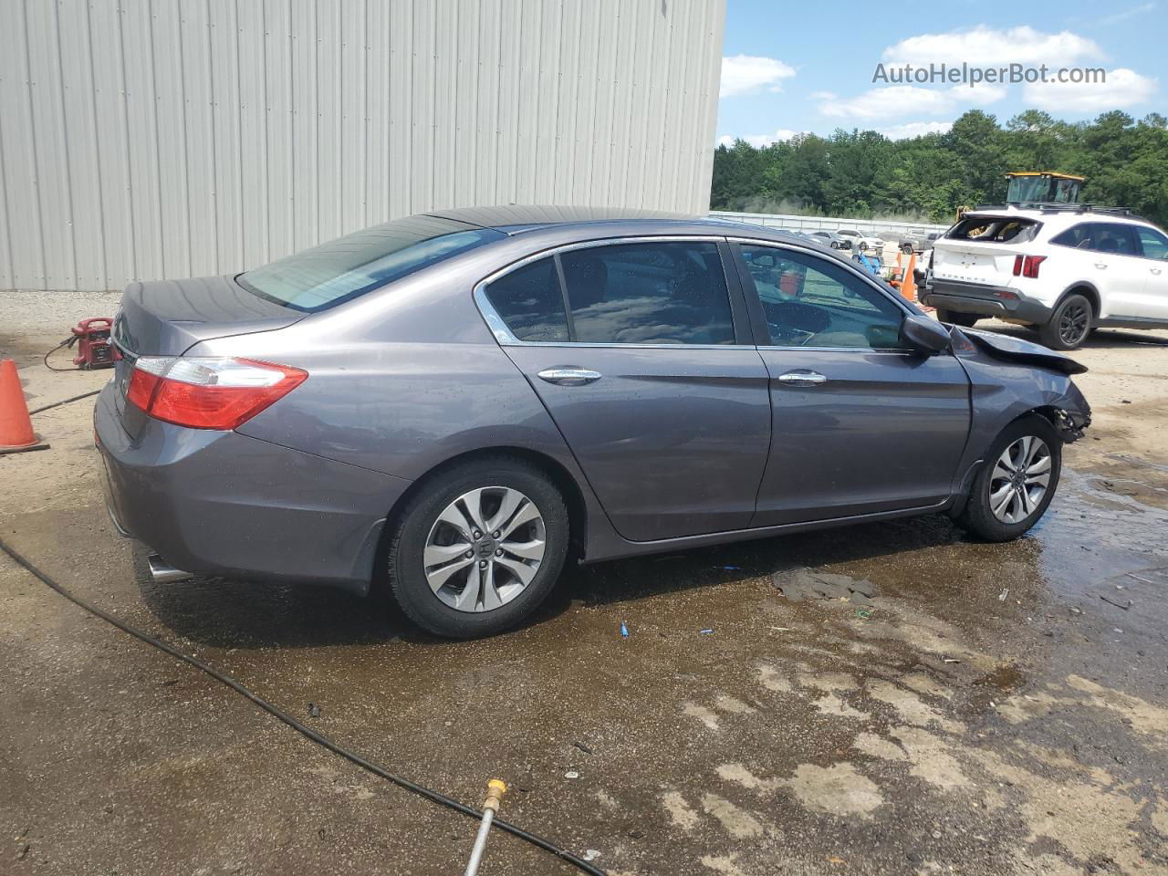 2015 Honda Accord Lx Gray vin: 1HGCR2F35FA088029