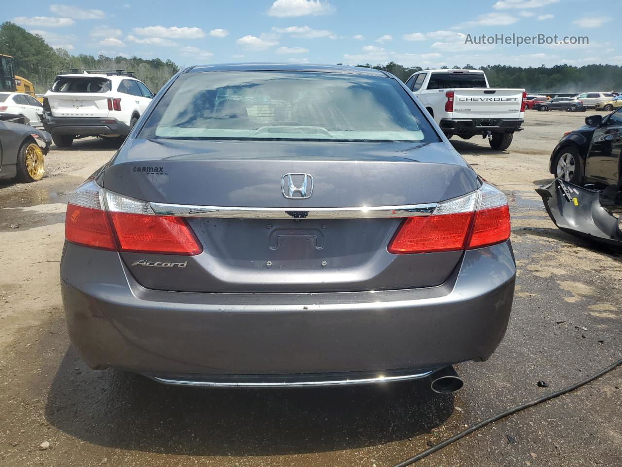 2015 Honda Accord Lx Gray vin: 1HGCR2F35FA088029