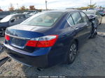 2015 Honda Accord Lx Blue vin: 1HGCR2F35FA184100